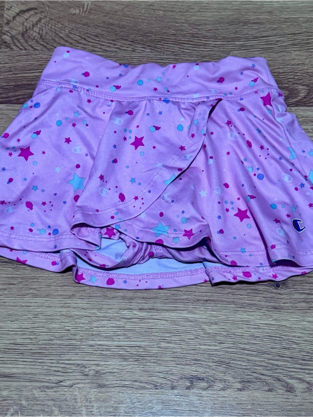 Champion Girls' Pink Star-Print Skort, Size 2T